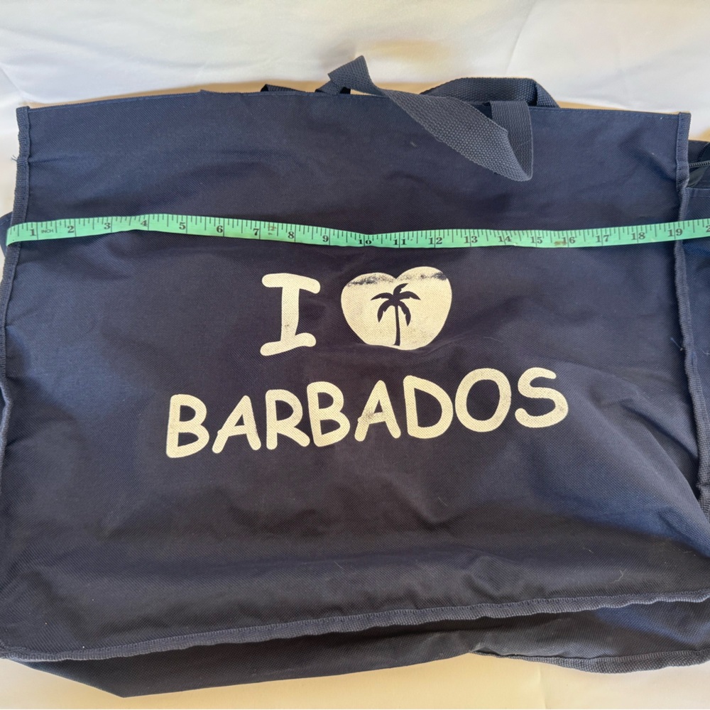 Vintage I love Barbados tote bag - Picture 2 of 7